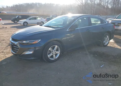 2020 Chevrolet Malibu Fwd Ls из США, поврежденный, VIN 1G1ZB5ST2LF012893